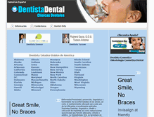 Tablet Screenshot of dentistadental.com